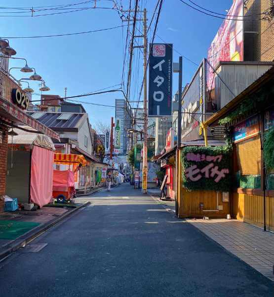 A Side Street in Tokyo