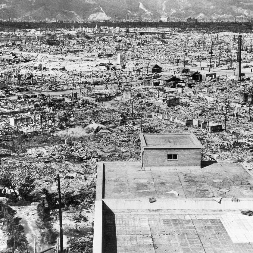 Hiroshima two months after the bombing