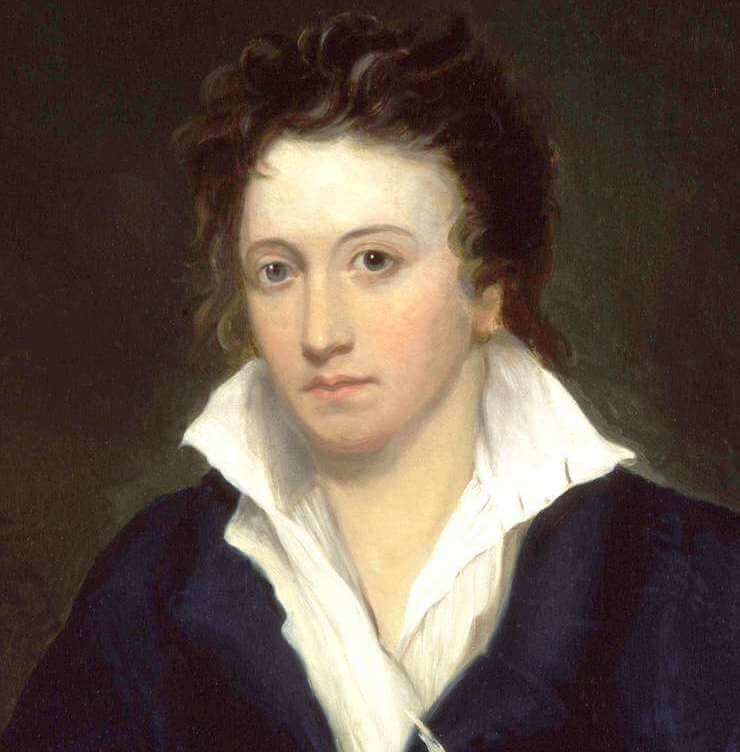 Percy Bysshe Shelley Biography Portrait