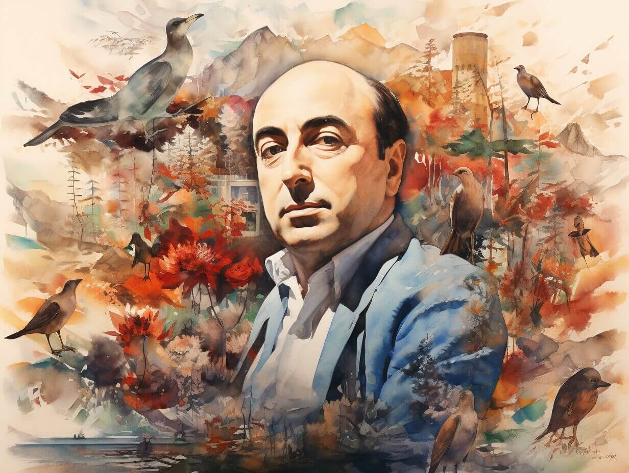 Pablo Neruda Best Quotes Visual Representation
