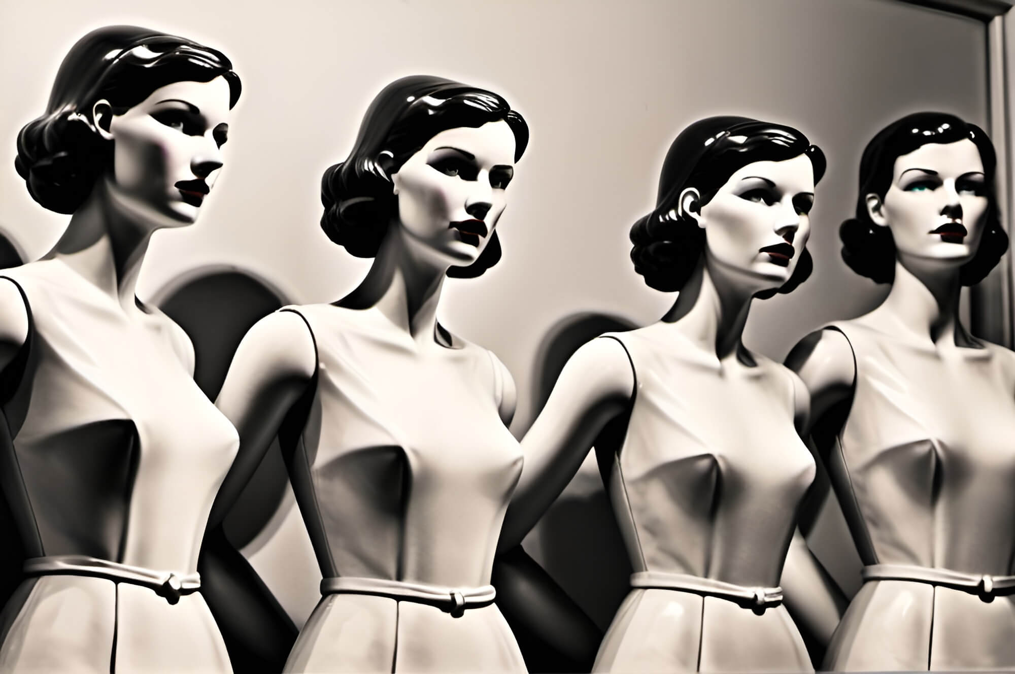 The Munich Mannequins by Sylvia Plath Visual Representation